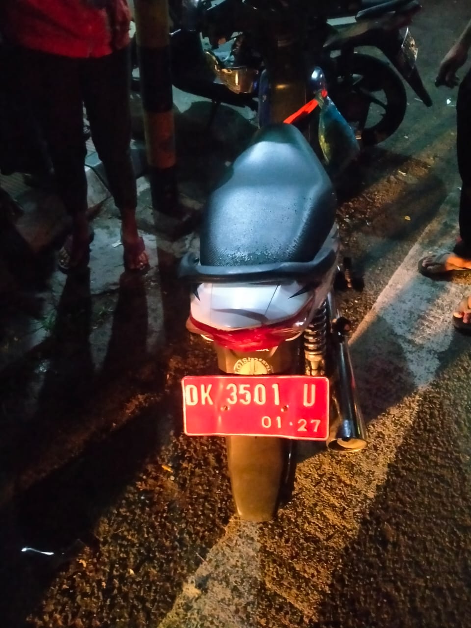 Lakalantas Motor Plat Merah Terlibat Tabrakan Sinartimur